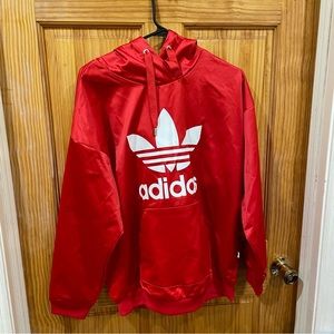 Red Adidas Hoodie NWT